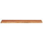 Casa si Gradina - Mobilier - Biblioteci si rafturi - Rafturi - Raft perete 70x20x2,5 cm dreptunghiular lemn acacia margine vie - Infinity.ro