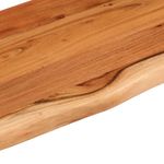 Casa si Gradina - Mobilier - Biblioteci si rafturi - Rafturi - Raft perete 70x20x2,5 cm dreptunghiular lemn acacia margine vie - Infinity.ro