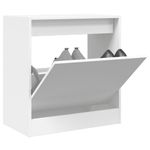 Casa si Gradina - Mobilier - Organizare si depozitare - Organizator incaltaminte - Pantofar, alb, 60x34x63,5 cm, lemn compozit - Infinity.ro