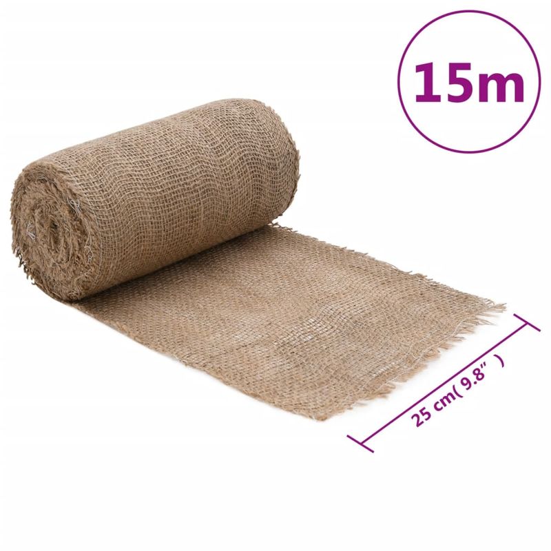 Casa si Gradina - Decoratiuni - Obiecte decorative - Accesorii decorative - Rulou de iuta, 0,25x15 m, iuta 100%, 200 g/m² - Infinity.ro