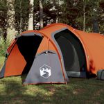 Sport si Outdoor - Camping - Corturi camping - Cort de camping pentru 3 persoane, gri/portocaliu, impermeabil - Infinity.ro