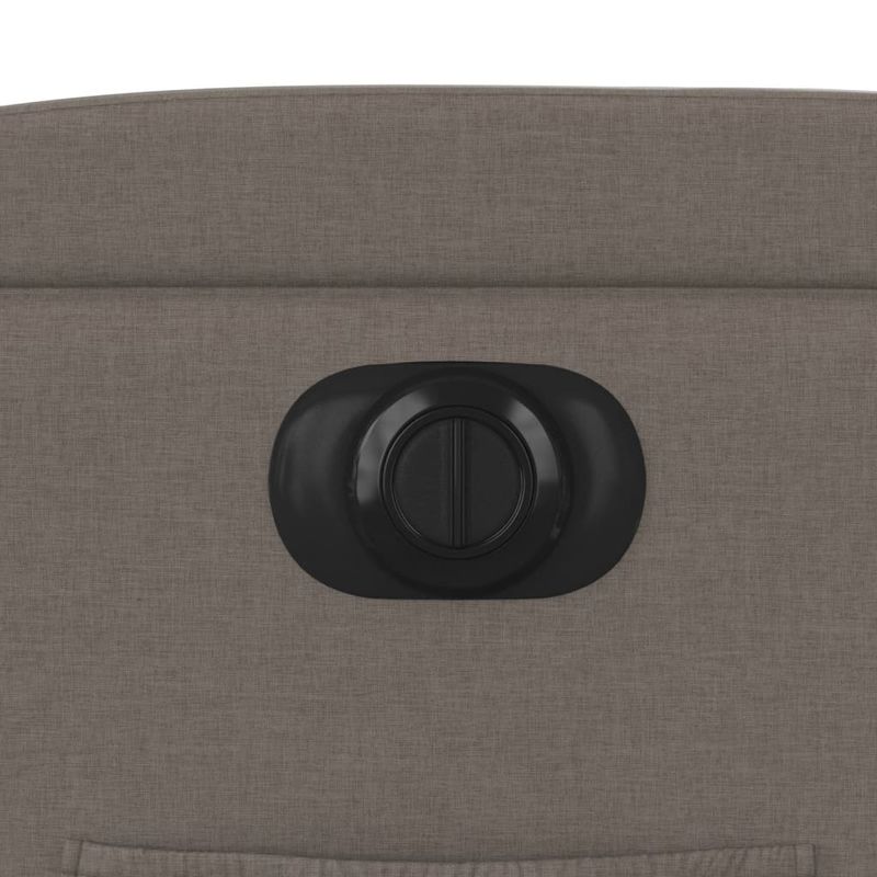 Casa si Gradina - Mobilier - Scaune si fotolii - Fotolii - Fotoliu electric rabatabil cu ridicare, gri taupe, textil - Infinity.ro