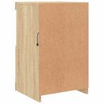 Casa si Gradina - Mobilier - Dulapuri si sifoniere - Dulapuri - Dulap lateral cu lumini LED, stejar sonoma, lemn prelucrat - Infinity.ro