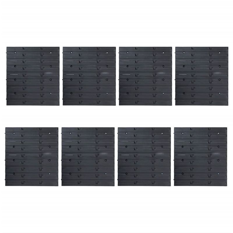 Casa si Gradina - Constructii - Depozitare, transport si protectie - Organizatoare si cutii scule - Set cutii depozitare 141 piese cu panouri de perete, rosu&negru - Infinity.ro