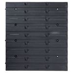 Casa si Gradina - Constructii - Depozitare, transport si protectie - Organizatoare si cutii scule - Set cutii depozitare 141 piese cu panouri de perete, rosu&negru - Infinity.ro