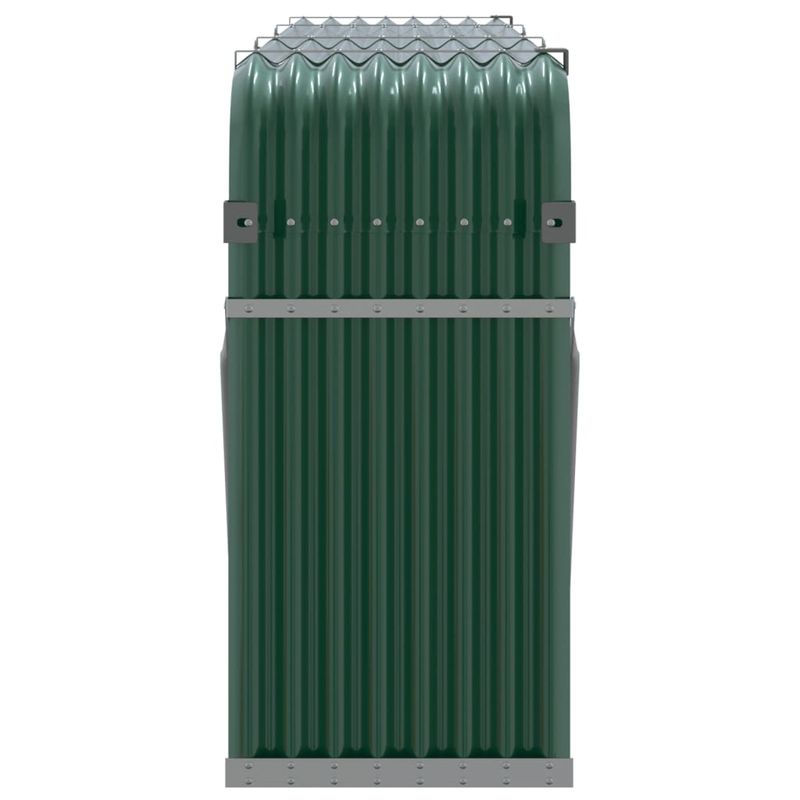 Casa si Gradina - Termice - Sobe, Seminee si accesorii - Accesorii seminee si sobe - Suport pentru busteni verde 234x45x100 cm otel galvanizat - Infinity.ro