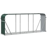 Casa si Gradina - Termice - Sobe, Seminee si accesorii - Accesorii seminee si sobe - Suport pentru busteni verde 234x45x100 cm otel galvanizat - Infinity.ro