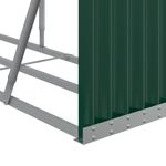 Casa si Gradina - Termice - Sobe, Seminee si accesorii - Accesorii seminee si sobe - Suport pentru busteni verde 234x45x100 cm otel galvanizat - Infinity.ro