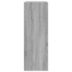 Casa si Gradina - Mobilier - Organizare si depozitare - Organizator incaltaminte - Pantofar, gri sonoma, 80x34x96,5 cm, lemn compozit - Infinity.ro