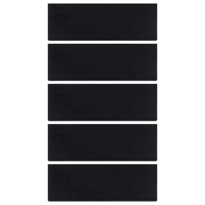 Casa si Gradina - Constructii - Scari si accesorii interioare - Accesorii scari interioare - Trepte de scara, 5 buc., 25x75 cm, cauciuc - Infinity.ro