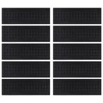 Casa si Gradina - Constructii - Scari si accesorii interioare - Accesorii scari interioare - Trepte de scara, 10 buc., 25x75 cm, cauciuc - Infinity.ro