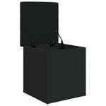 Casa si Gradina - Mobilier - Organizare si depozitare - Bancute - Banca de pantofi, negru, 42 x 42 x 45 cm, lemn prelucrat - Infinity.ro