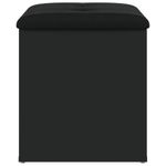 Casa si Gradina - Mobilier - Organizare si depozitare - Bancute - Banca de pantofi, negru, 42 x 42 x 45 cm, lemn prelucrat - Infinity.ro