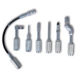 Auto si Moto - Reparatii si depanare - Scule auto - Scule si truse auto - Set Pistol lubrifiere cu adaptator si varfuri 7 buc - Infinity.ro