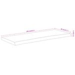Casa si Gradina - Mobilier - Feronerie si accesorii mobila - Blat masa 100x40x2,5 cm dreptunghiular lemn acacia margine vie - Infinity.ro