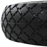 Casa si Gradina - Mobilier - Feronerie si accesorii mobila - Roti de carucior industrial, 4 buc., PU 3.00-4 (260x85) - Infinity.ro