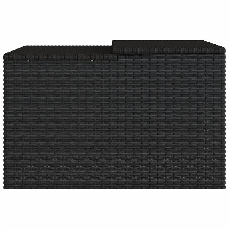 Casa si Gradina - Gradinarit si plante - Utilaje gradina - Consumabile si accesorii utilaje de gradina - Garaj pentru masina de tuns iarba negru 86x90x52/57cm poliratan - Infinity.ro