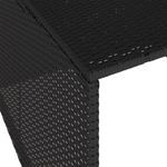 Casa si Gradina - Gradinarit si plante - Utilaje gradina - Consumabile si accesorii utilaje de gradina - Garaj pentru masina de tuns iarba negru 86x90x52/57cm poliratan - Infinity.ro