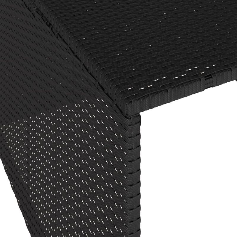 Casa si Gradina - Gradinarit si plante - Utilaje gradina - Consumabile si accesorii utilaje de gradina - Garaj pentru masina de tuns iarba negru 86x90x52/57cm poliratan - Infinity.ro