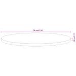 Casa si Gradina - Constructii - Lemn constructii - Placi lemn - Blat de masa rotund, Ø70x3,8 cm, lemn masiv de acacia - Infinity.ro