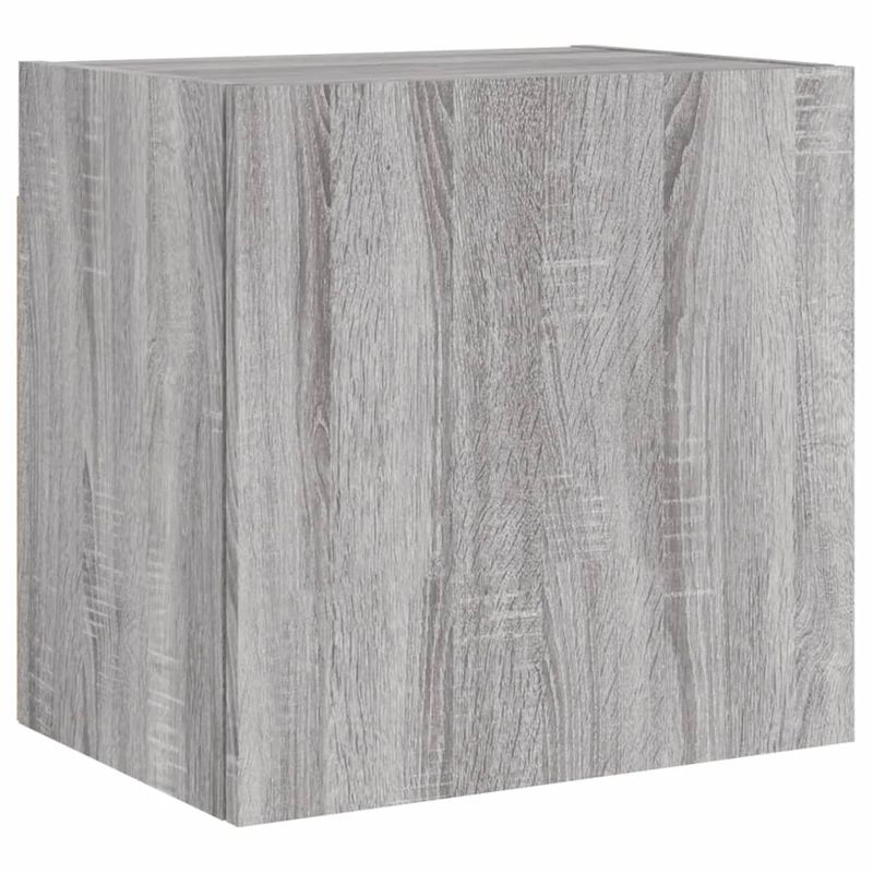 Casa si Gradina - Mobilier - Comode si corpuri - Comode - Unitati TV de perete, 4 piese, gri sonoma, lemn prelucrat - Infinity.ro