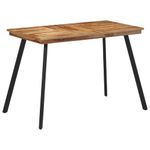 Casa si Gradina - Mobilier - Mese si birouri - Mese bucatarie si dining - Masa de sufragerie, 120x62x76 cm, lemn masiv de tec - Infinity.ro