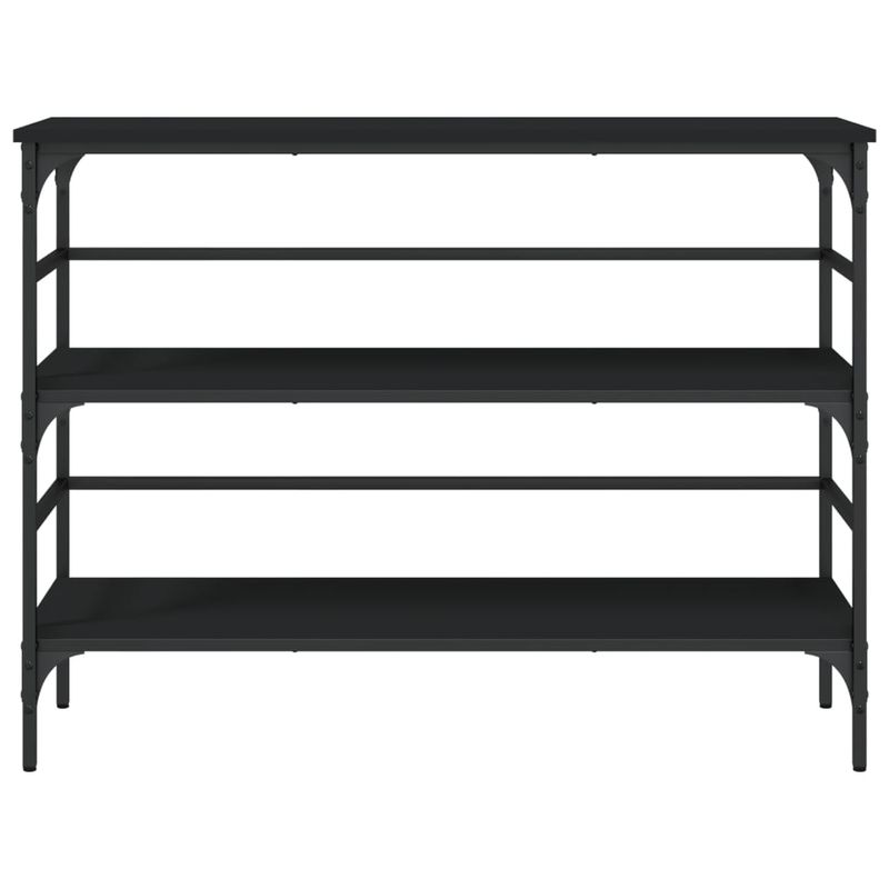 Casa si Gradina - Mobilier - Comode si corpuri - Console - Masuta consola, negru, 100x32x75 cm, lemn compozit - Infinity.ro