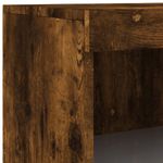 Casa si Gradina - Mobilier - Comode si corpuri - Comode - Servanta cu lumini LED, stejar fumuriu, 60,5x37x100 cm - Infinity.ro