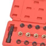 Auto si Moto - Reparatii si depanare - Scule auto - Scule si truse auto - Set pentru reparatii filete de bujii, 16 piese, M14 x 1,25 - Infinity.ro