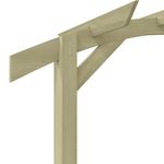 Casa si Gradina - Gradina si terasa - Decoratiuni exterior - Arcade - Pergola de gradina, 180 x 210 x 40 cm, lemn de pin tratat - Infinity.ro