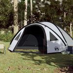 Sport si Outdoor - Camping - Corturi camping - Cort camping, 4 persoane, alb opac, tesatura, impermeabil - Infinity.ro