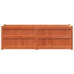 Casa si Gradina - Gradinarit si plante - Plante si ghivece - Ghivece si suporturi - Jardiniera de gradina, maro ceruit, 150x50x50 cm lemn masiv pin - Infinity.ro