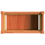 Casa si Gradina - Gradinarit si plante - Plante si ghivece - Ghivece si suporturi - Jardiniere de gradina, 2 buc., maro ceruit, lemn masiv de pin - Infinity.ro