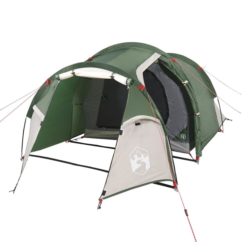 Sport si Outdoor - Camping - Corturi camping - Cort de camping pentru 3 persoane, verde, impermeabil - Infinity.ro