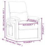 Ingrijire personala si Cosmetice - Sanatate si wellness - Articole wellness - Fotolii de masaj - Fotoliu de masaj, crem, material textil - Infinity.ro