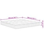 Casa si Gradina - Mobilier - Saltele si somiere - Saltele - Saltea cu arcuri buzunar, fermitate medie, 200x200 cm - Infinity.ro