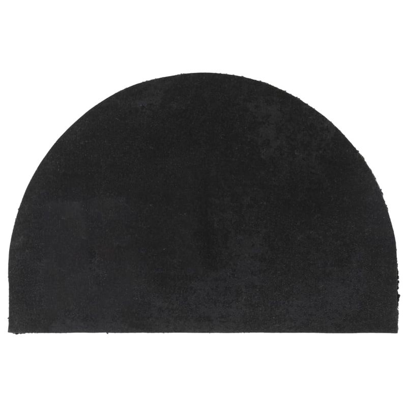 Casa si Gradina - Textile si covoare - Covoare - Covoare casa - Covoras de usa semirotund, negru, 40x60 cm, fibre de cocos - Infinity.ro