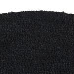 Casa si Gradina - Textile si covoare - Covoare - Covoare casa - Covoras de usa semirotund, negru, 40x60 cm, fibre de cocos - Infinity.ro