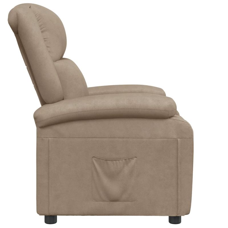 Casa si Gradina - Mobilier - Scaune si fotolii - Fotolii - Fotoliu rabatabil, cappuccino, piele ecologica - Infinity.ro