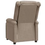 Casa si Gradina - Mobilier - Scaune si fotolii - Fotolii - Fotoliu rabatabil, cappuccino, piele ecologica - Infinity.ro