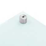 Casa si Gradina - Sanitare - Chiuveta bucatarie si accesorii - Accesorii chiuvete - Panou antistropi de bucatarie, alb, 70x60 cm, sticla securizata - Infinity.ro