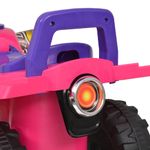 Jucarii, Copii si Bebe - Jucarii si jocuri - Jucarii de exterior - Masinute si vehicule pentru copii - ATV de plimbare pentru copii cu sunet si lumina roz si violet - Infinity.ro
