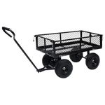Casa si Gradina - Constructii - Depozitare, transport si protectie - Echipamente pentru transport si ridicat - Carucior manual de gradina, negru, 250 kg - Infinity.ro