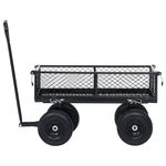Casa si Gradina - Constructii - Depozitare, transport si protectie - Echipamente pentru transport si ridicat - Carucior manual de gradina, negru, 250 kg - Infinity.ro