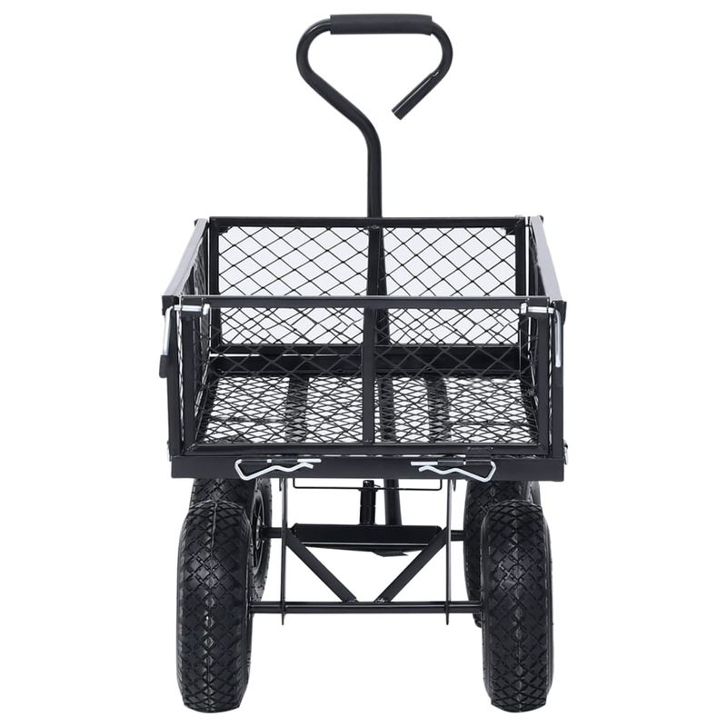 Casa si Gradina - Constructii - Depozitare, transport si protectie - Echipamente pentru transport si ridicat - Carucior manual de gradina, negru, 250 kg - Infinity.ro