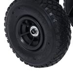 Casa si Gradina - Constructii - Depozitare, transport si protectie - Echipamente pentru transport si ridicat - Carucior manual de gradina, negru, 250 kg - Infinity.ro