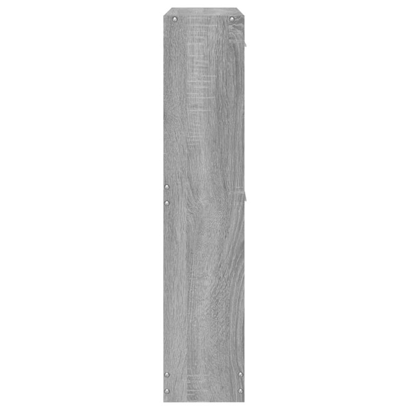 Casa si Gradina - Mobilier - Organizare si depozitare - Organizator incaltaminte - Pantofar, gri sonoma, 59x17x81 cm, lemn prelucrat - Infinity.ro