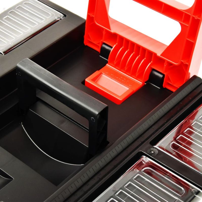 Casa si Gradina - Constructii - Depozitare, transport si protectie - Organizatoare si cutii scule - Carucior organizare scule, cu maner, 46x36x41 cm - Infinity.ro