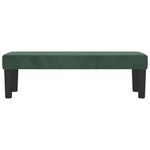 Casa si Gradina - Mobilier - Canapele si coltare - Banchete - Banca, verde inchis, 100x30x30 cm, catifea - Infinity.ro