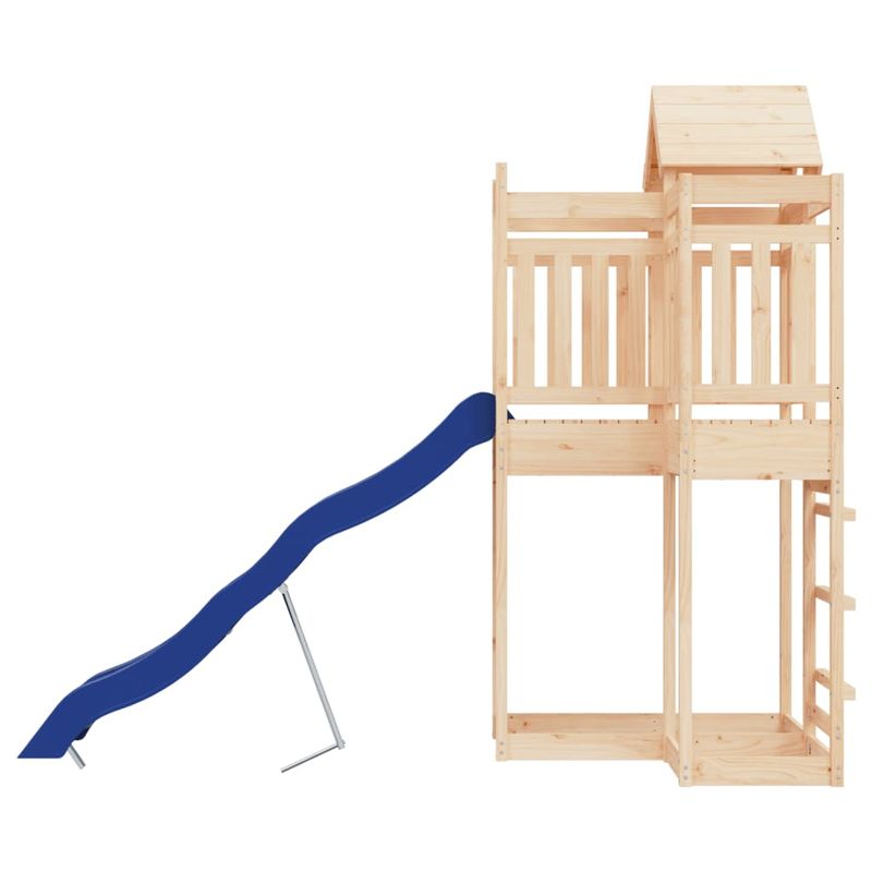 Jucarii, Copii si Bebe - Jucarii si jocuri - Jucarii de exterior - Spatii de joaca si accesorii - Set de joaca pentru exterior, lemn masiv de pin - Infinity.ro